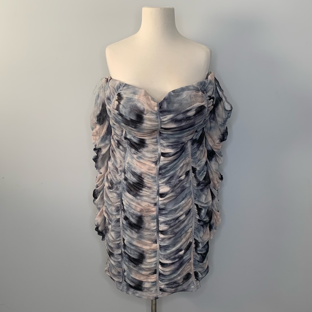 Skylar Ruched Mini Dress - Picture 6 of 14